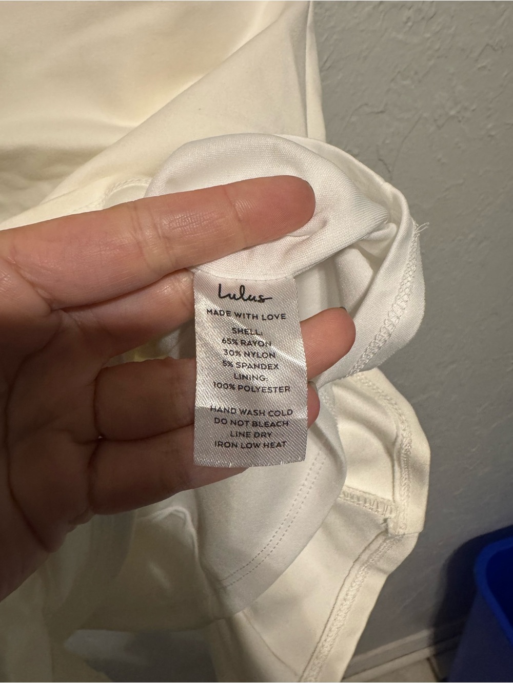 White Spaghetti-Strap Ruffle Hem Dress - Picture 4 of 5